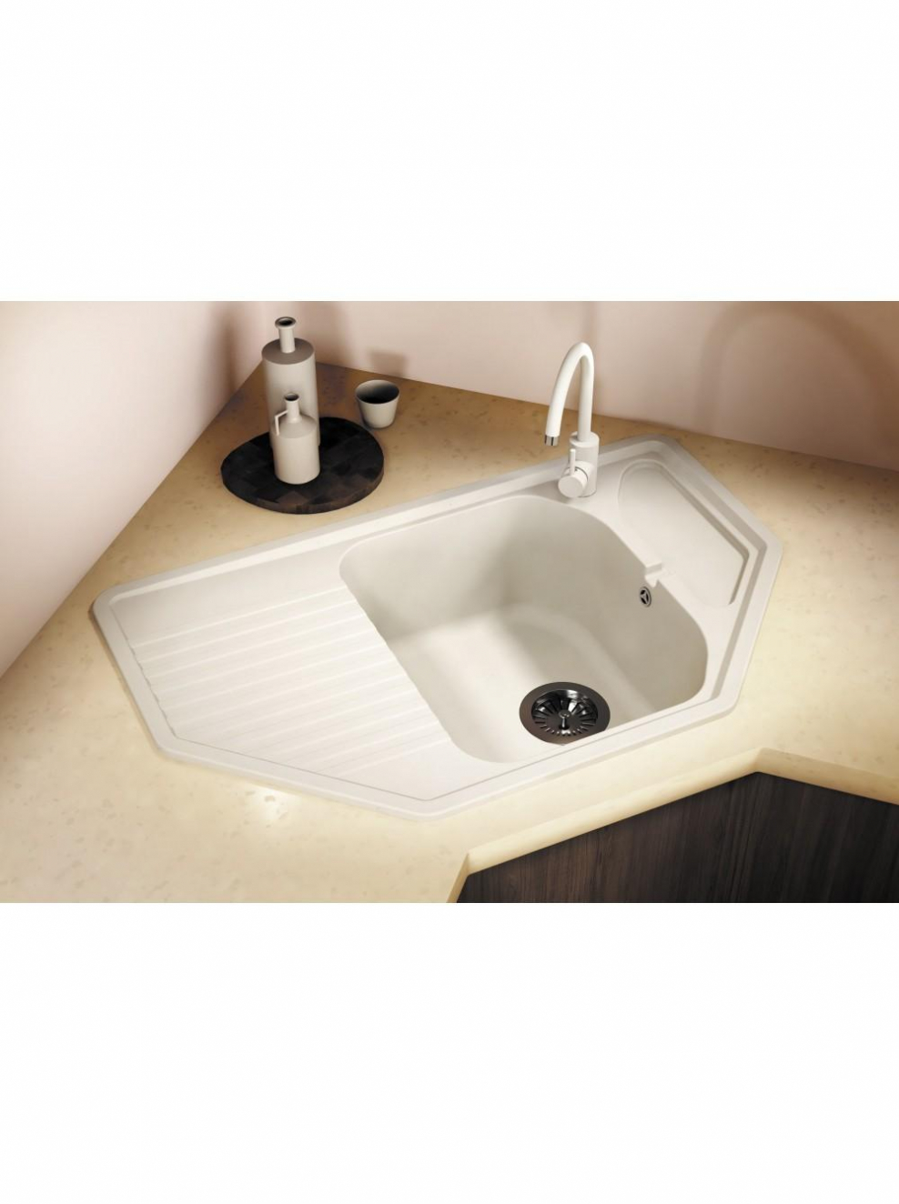 Мойка Polygran опал 328