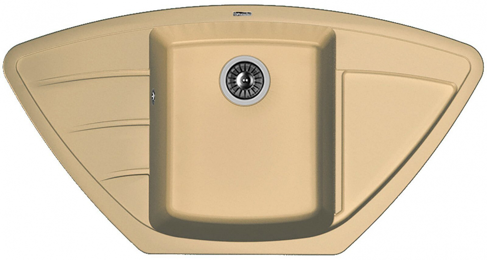 Врезная кухонная мойка Zigmund & Shtain eckig 900 93х51см искусственный гранит