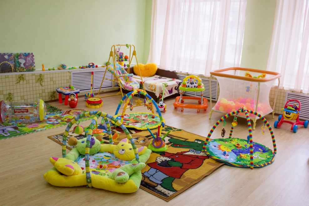 Развивающие комнаты для малышей
