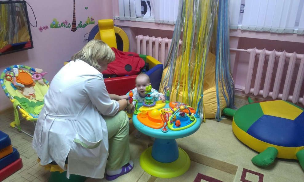 Игровая комната для детей с ДЦП