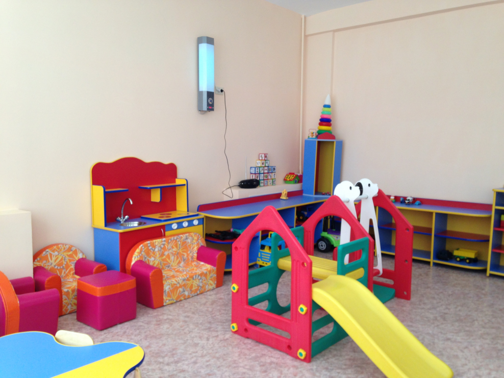 Групповая комната в детском саду для раннего возраста