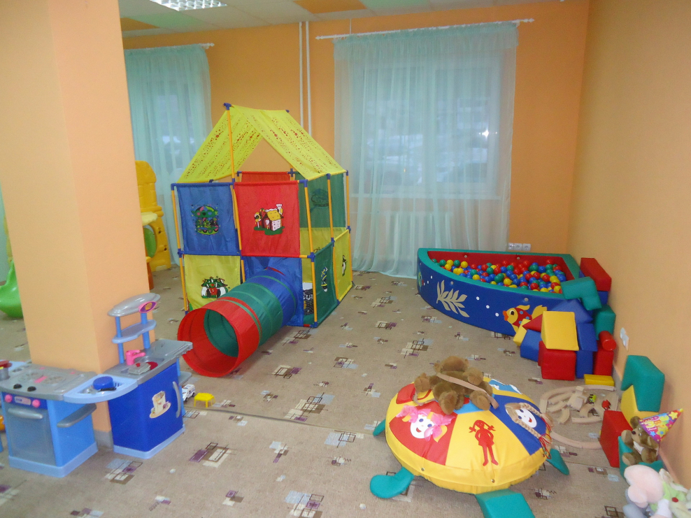 Игровые зоны в детском саду