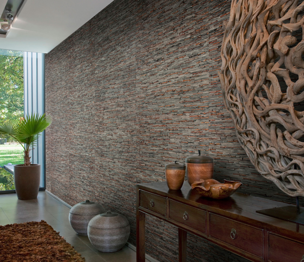 Декоративная штукатурка в туалете