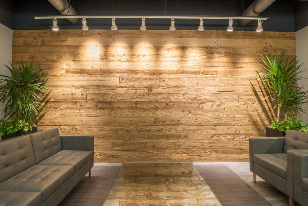 Кирпич и штукатурка в интерьере