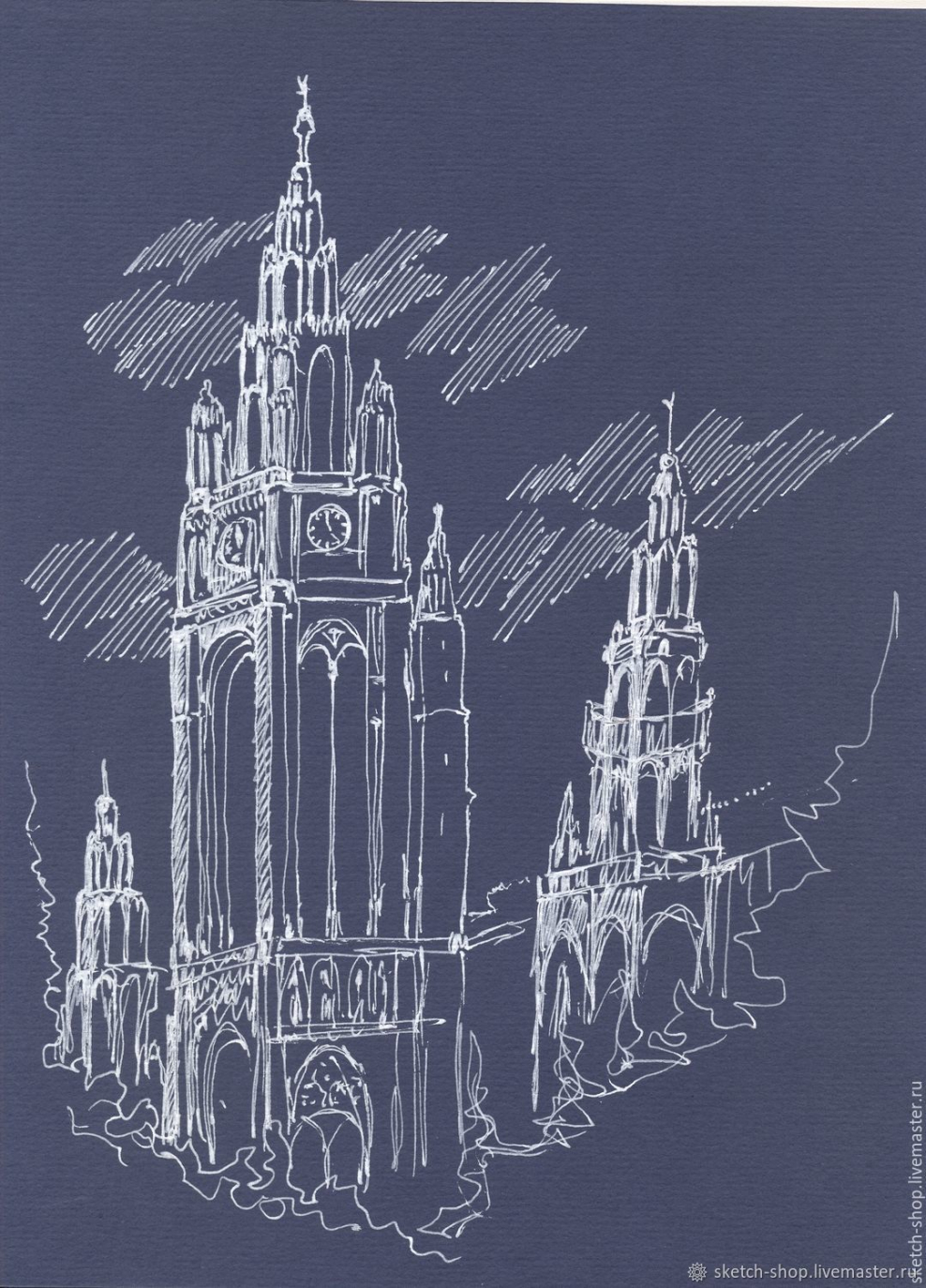 Город на черной бумаге