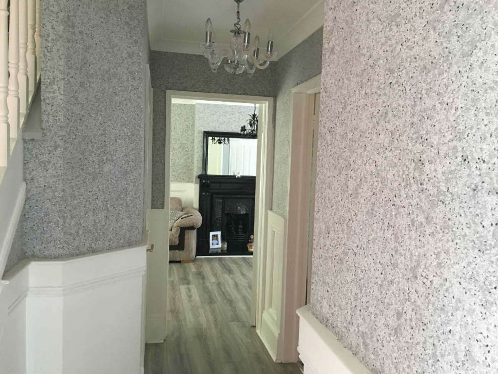 Жидкая штукатурка для стен коридор