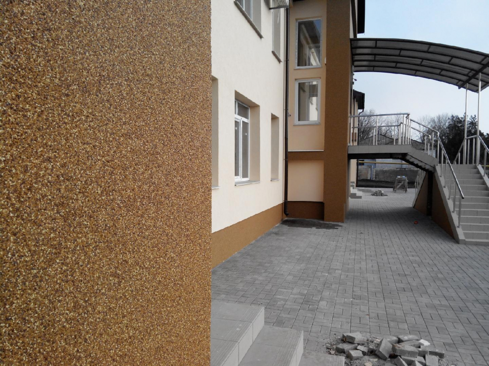 Декоративная штукатурка в коридоре