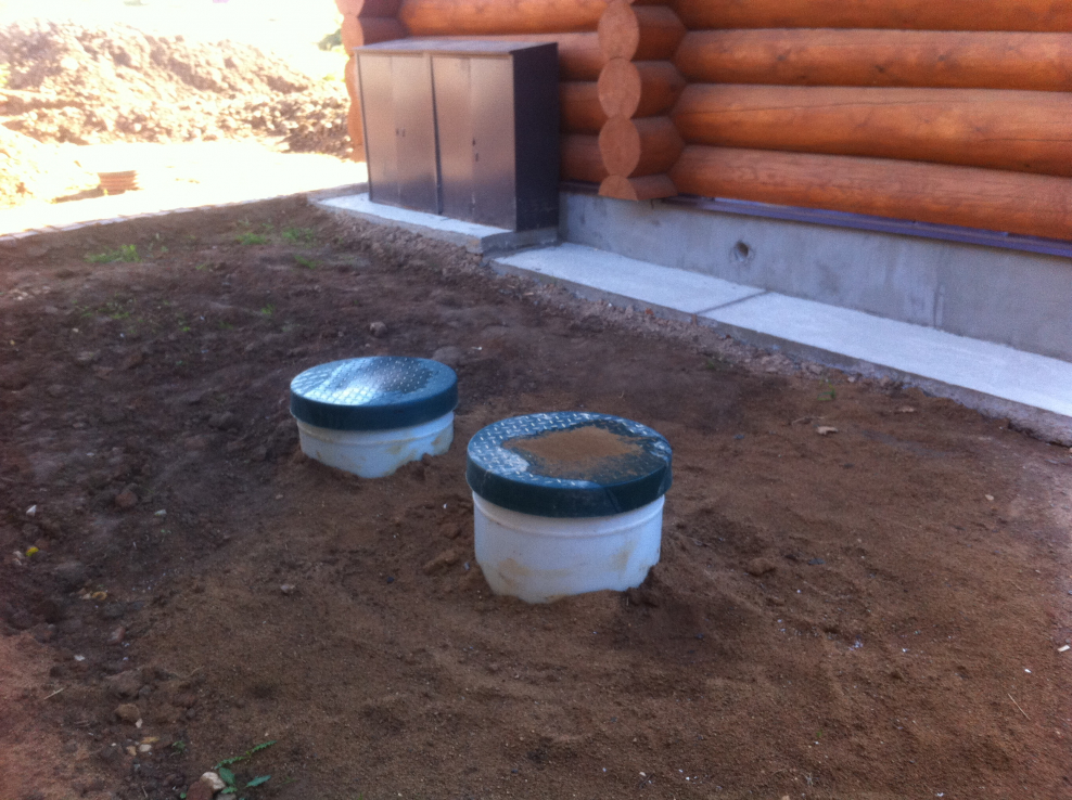 Рокарий с гранитом