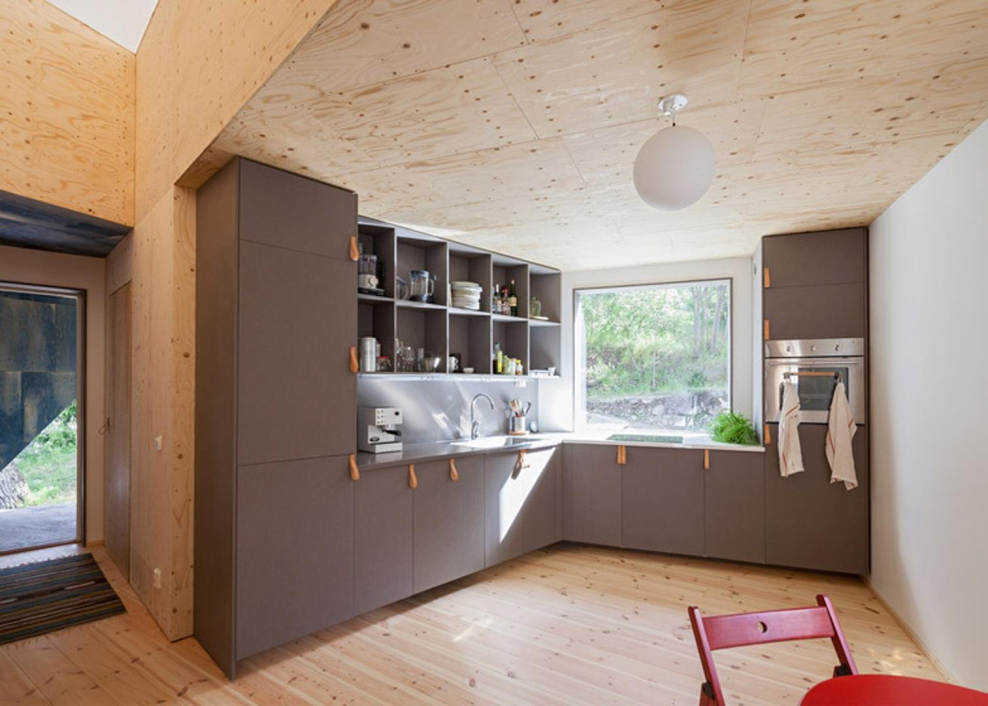 Отделка дома фанерой