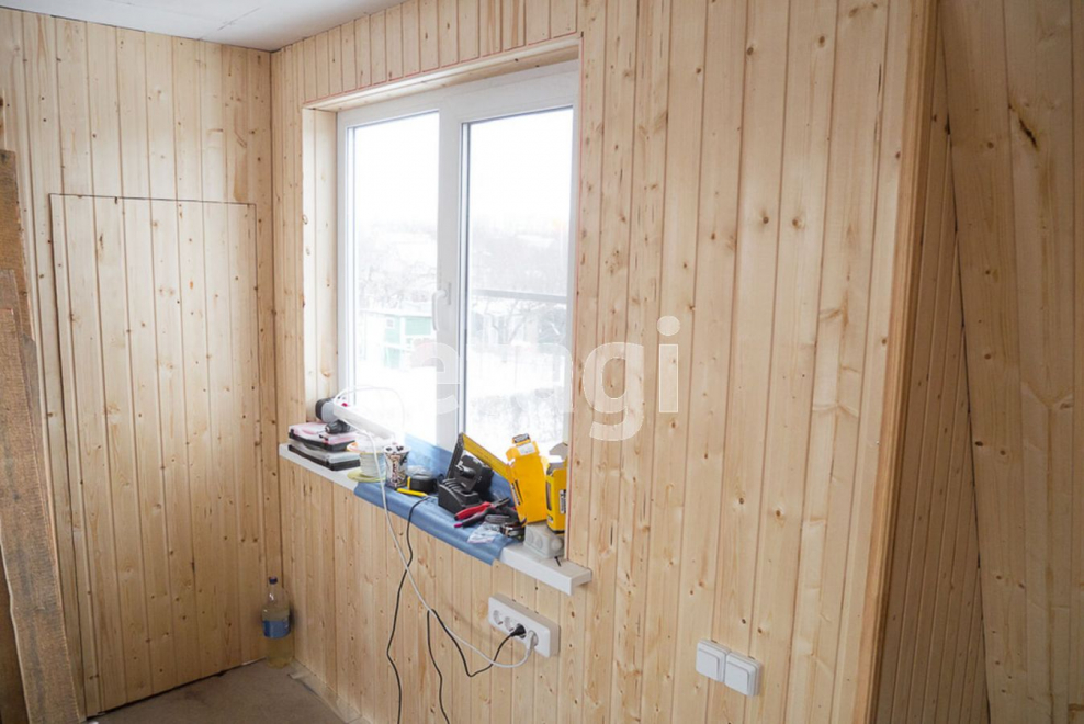 Обшивка имитацией бруса внутри