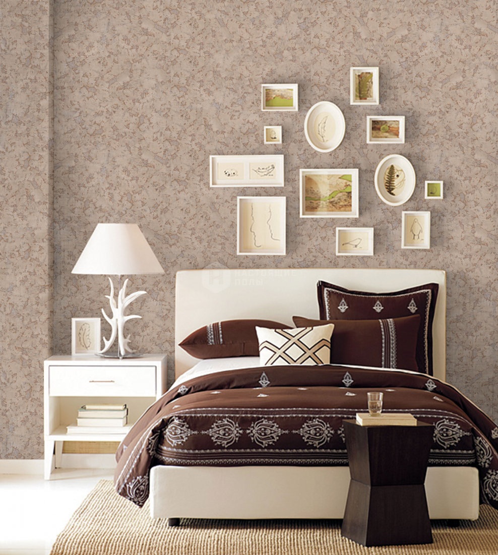 Декор стен в спальне