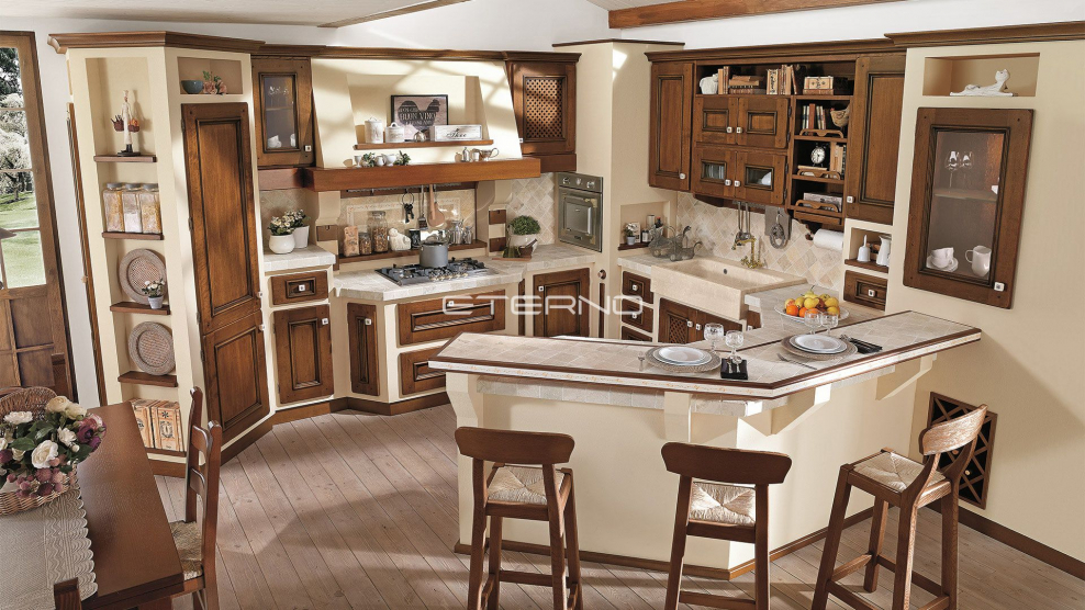 Кухни в стиле Кантри