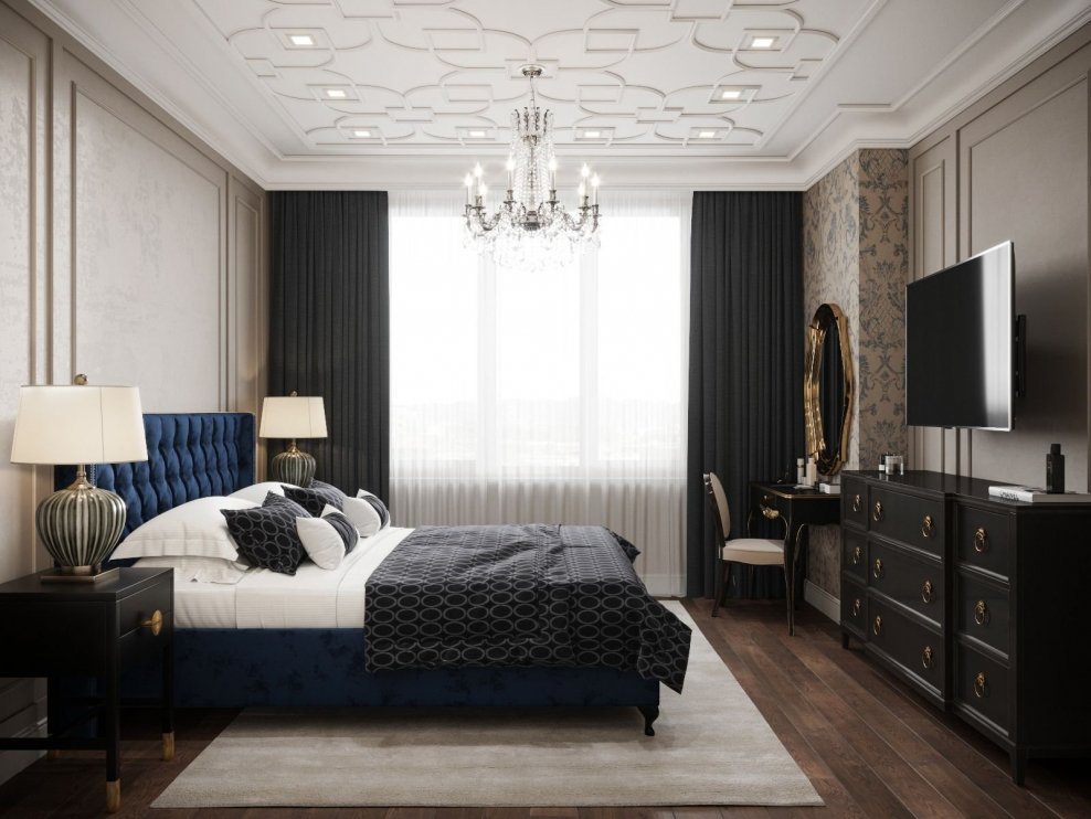 Спальня в стиле Неоклассика