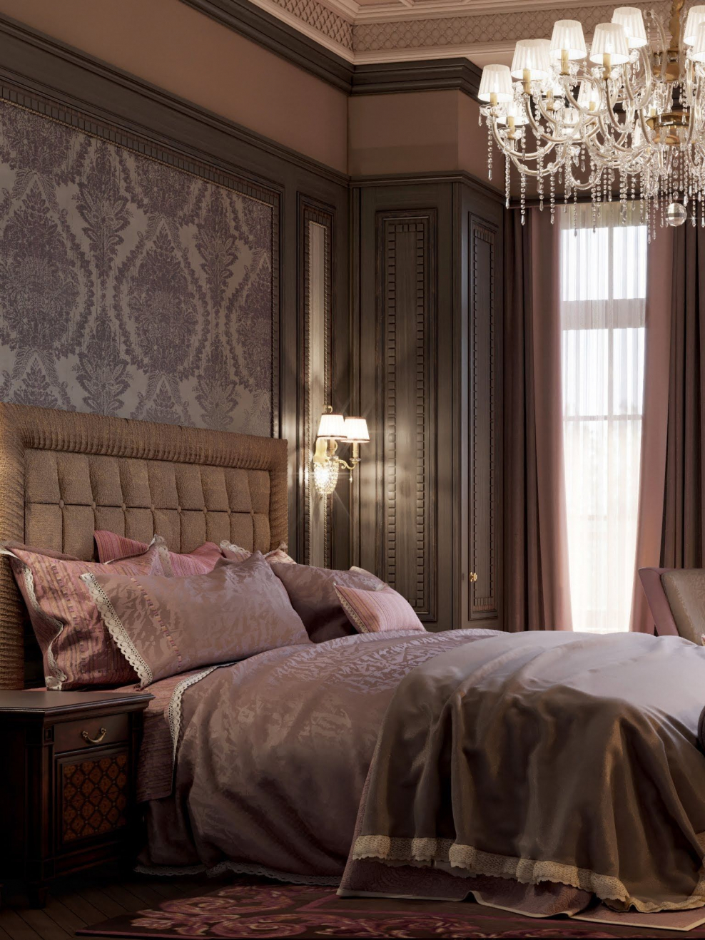 Спальня классика