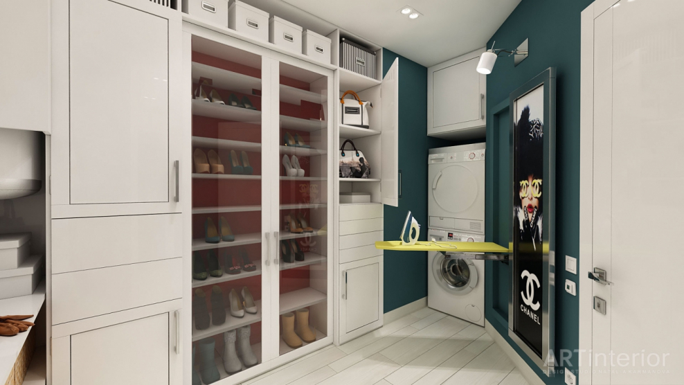 Кухня в гардеробной