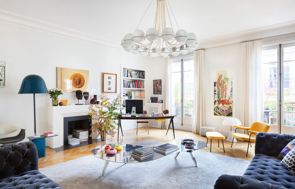 Стиль интерьера Эклектика Паризьен