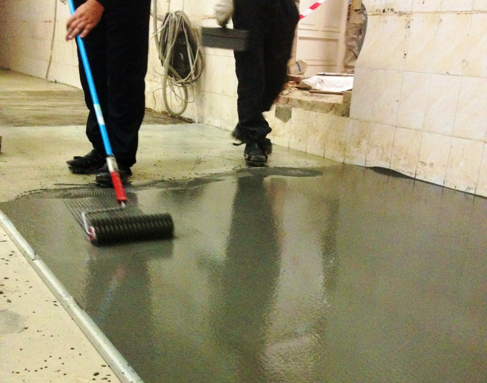 Жидкий пол для выравнивания