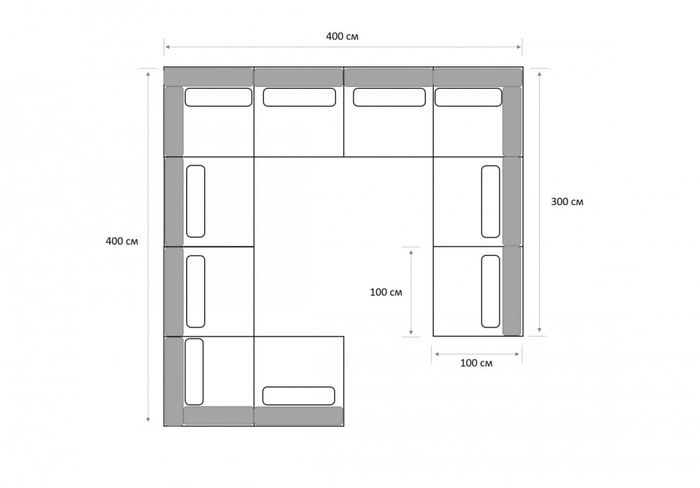 Модульные диваны playmodul
