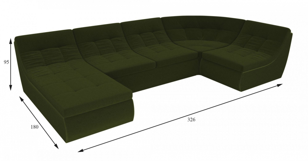 Чертеж дивана релакс