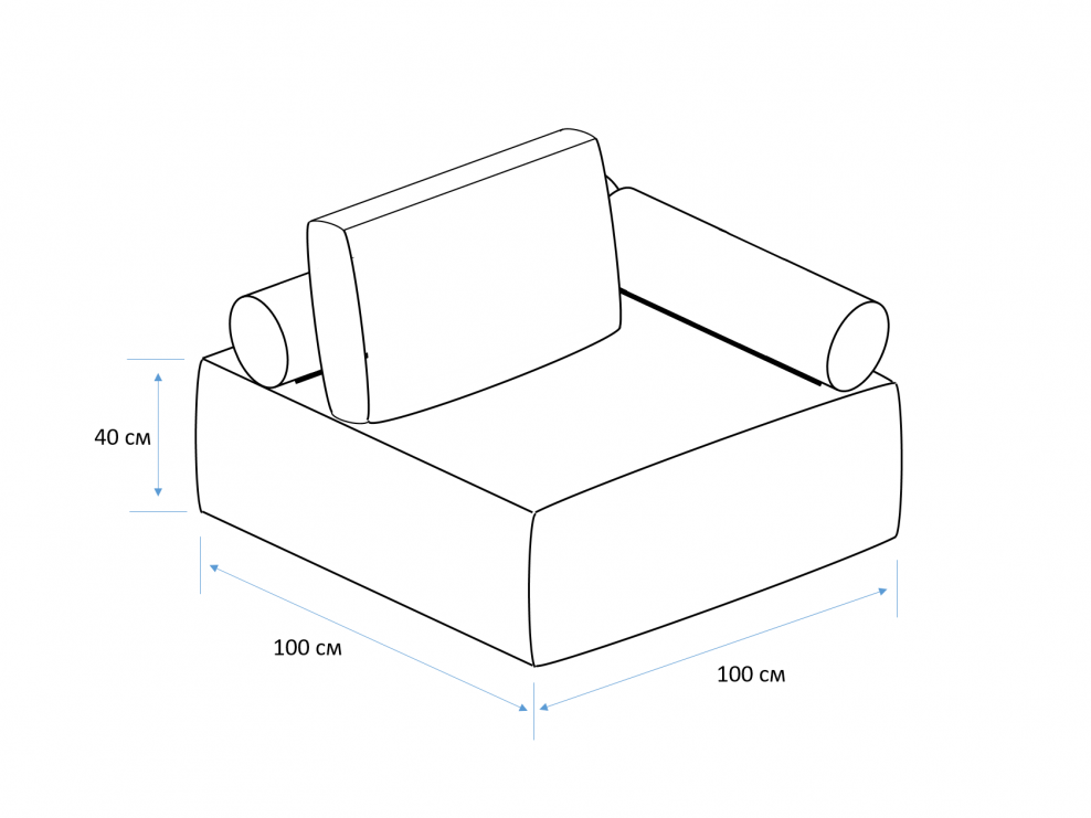Диван модульный Версаль малина