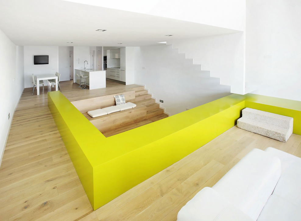 Многоуровневый пол в доме