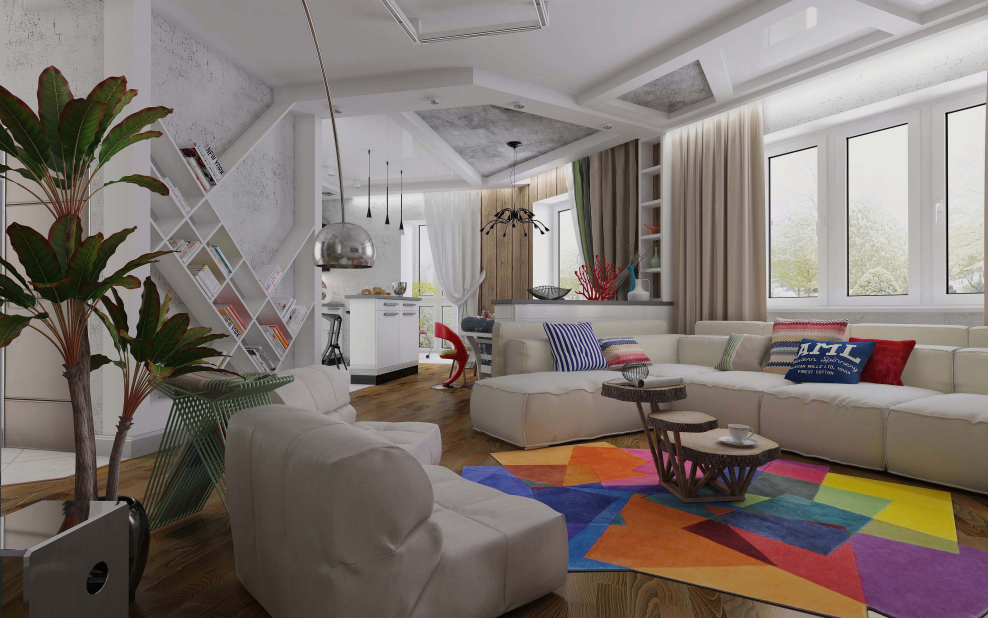 3d визуализация интерьера