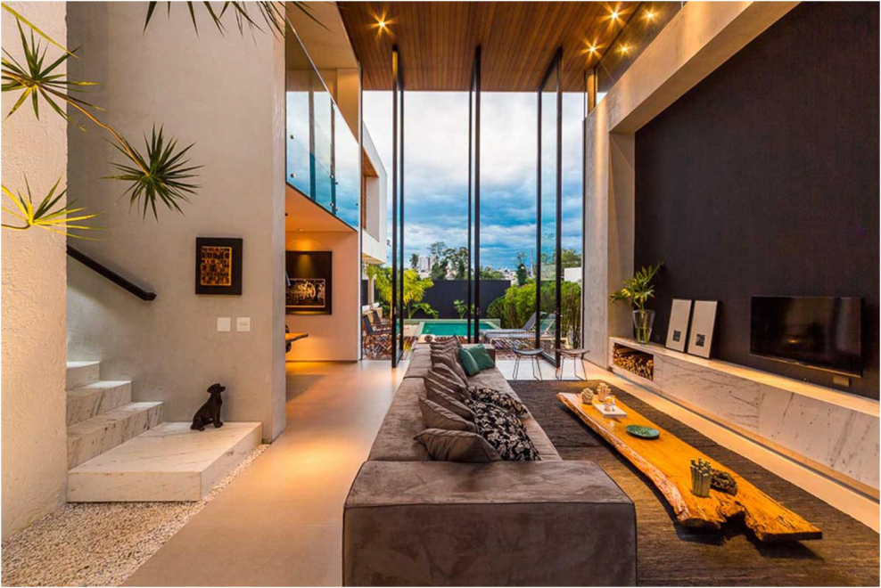 Красивый современный интерьер дома