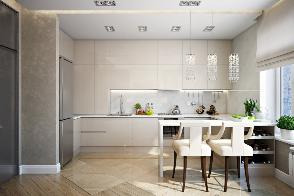 Кухня в таунхаусе