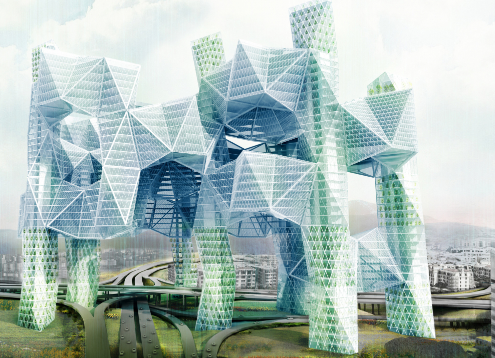 Нео футуризм в архитектуре город будущего