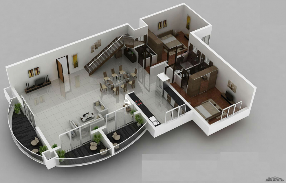 Необычные планировки домов