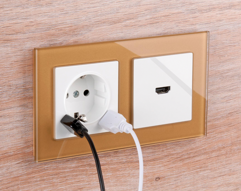 Розетка Werkel wl15-02-03 (a036767),16а, с заземлением, белый