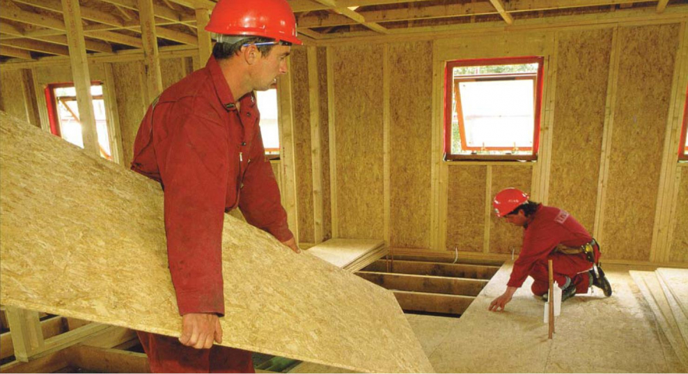 Наливной пол из спилов дерева