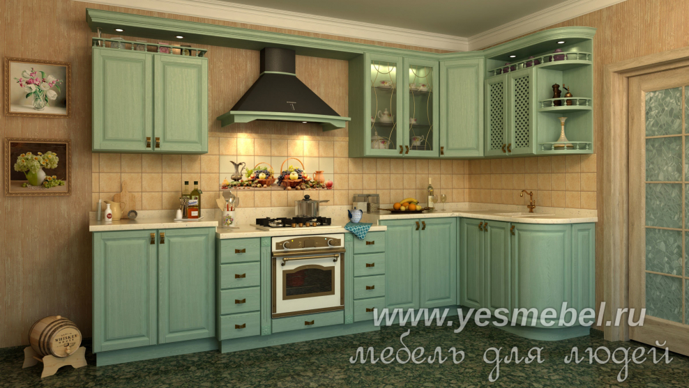 Фисташковая кухня Прованс Портофино