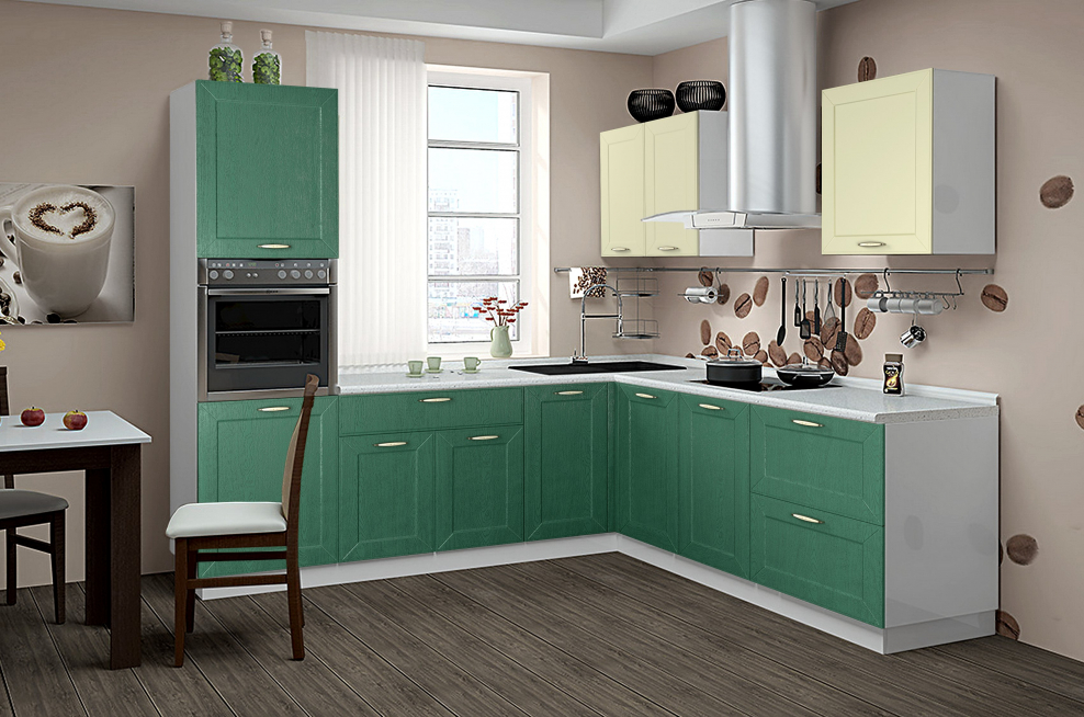 Кухня Мишель Skyline бирюза