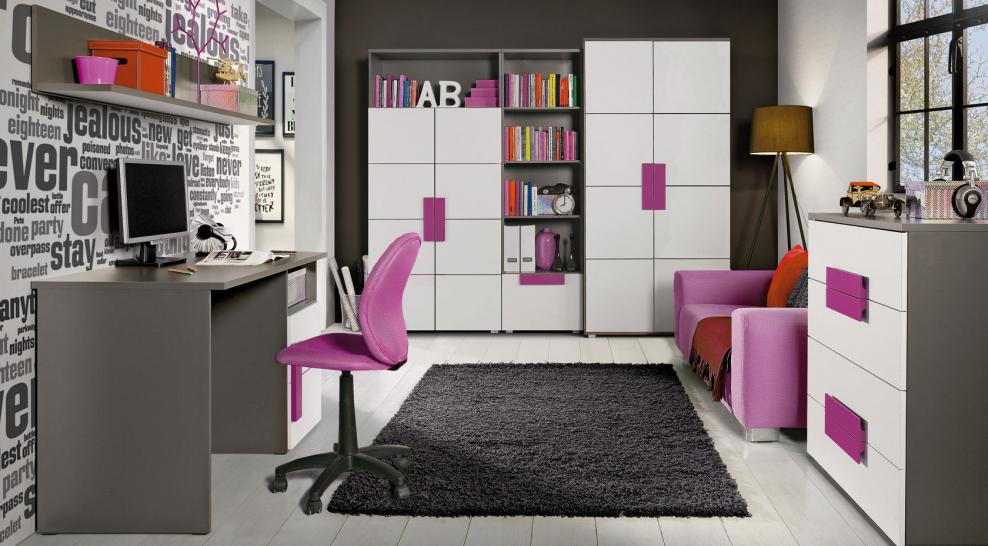 Мебель для подростка девочки