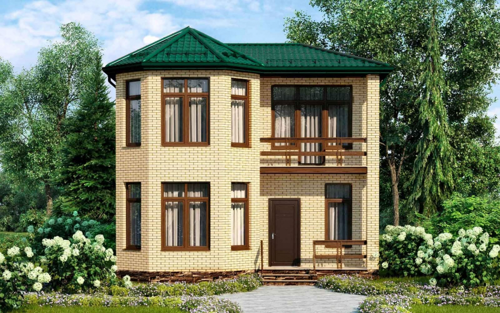 Фасады домов в классическом стиле