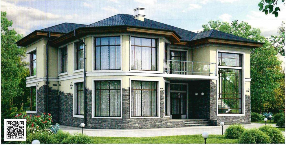 Фасад проект Новация Райт 225