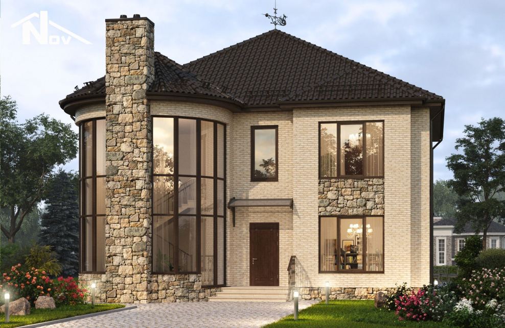 Дом с эркером