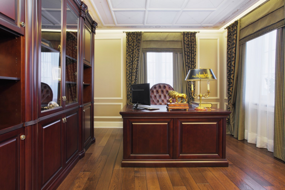 Классический интерьер кабинета