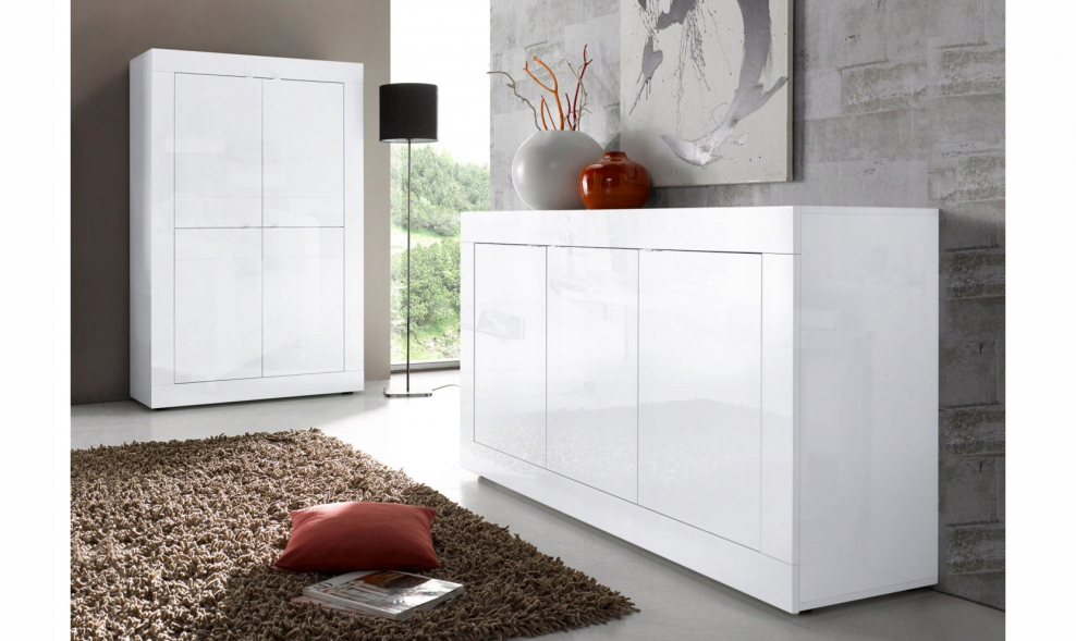 Комод esta Белла белый ЛД 653.110.000 глянец