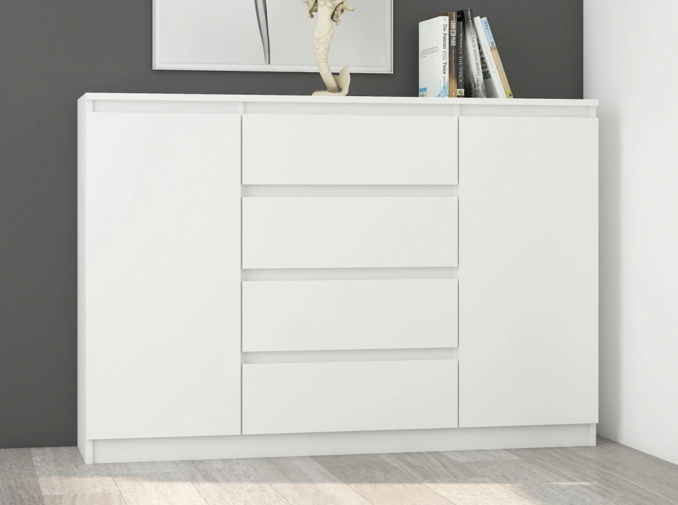 Комо - белый глянец - тумба 400 Koral