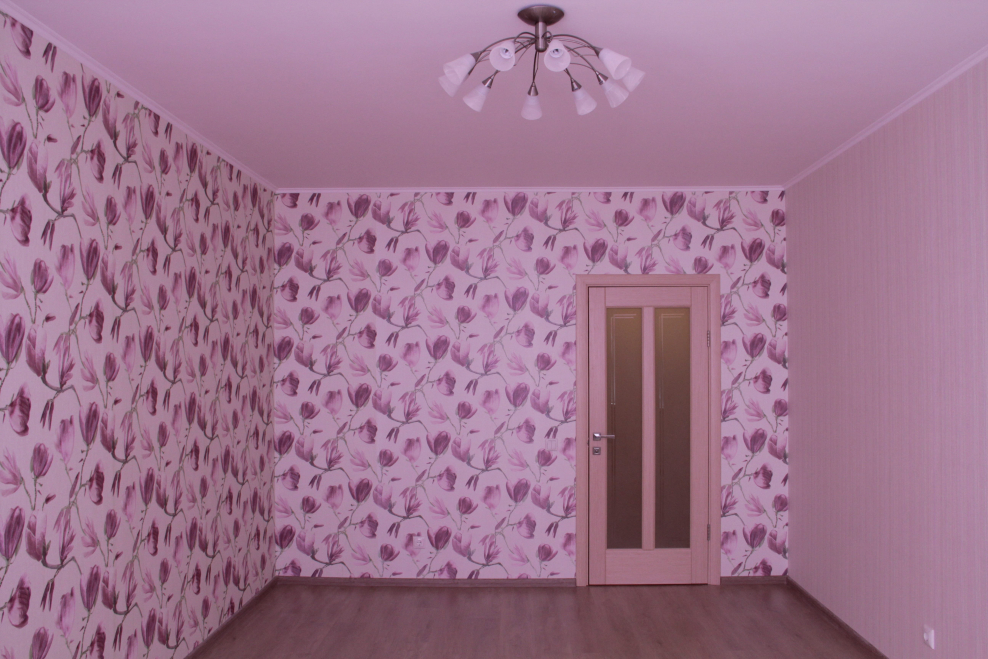 Красиво оклеенная комната