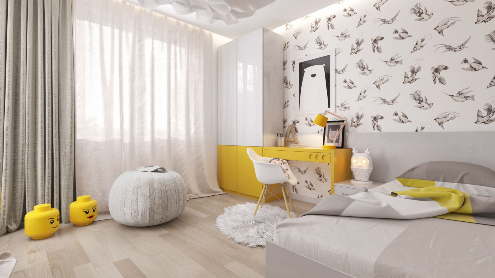 Комната в скандинавском стиле