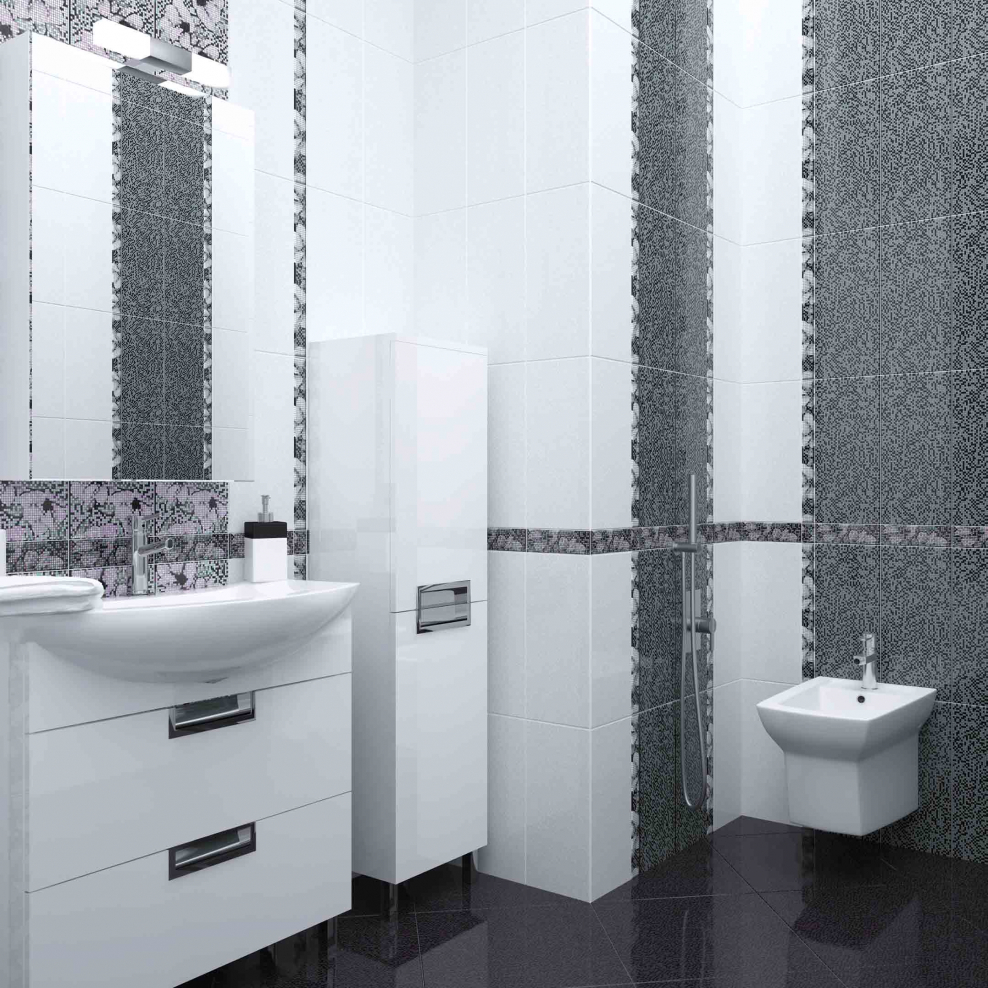 Плитка Black and White bwg051r