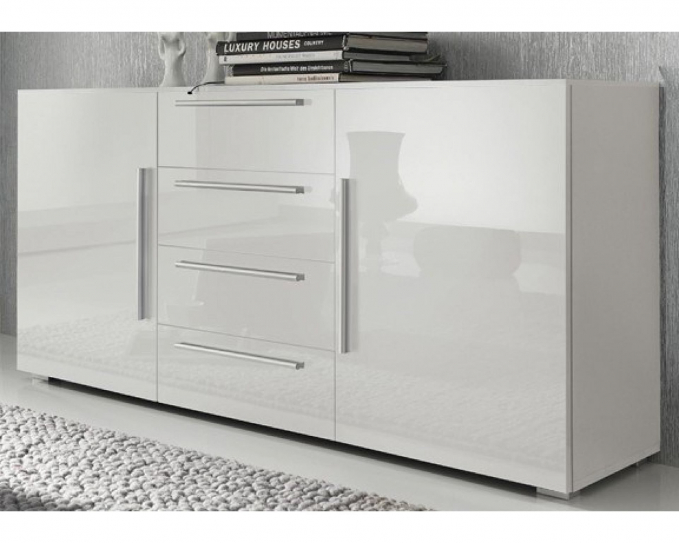 Комод Миранда Atelier белый глянец