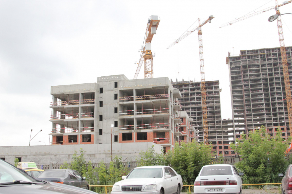 Стройка в Москве