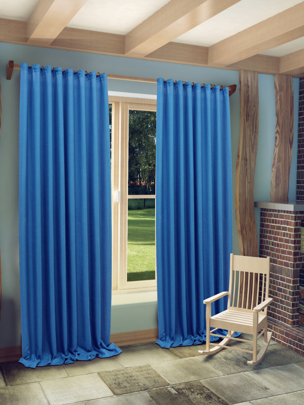 Штора портьерная на шт.ленте Sanpa Джоди мискет