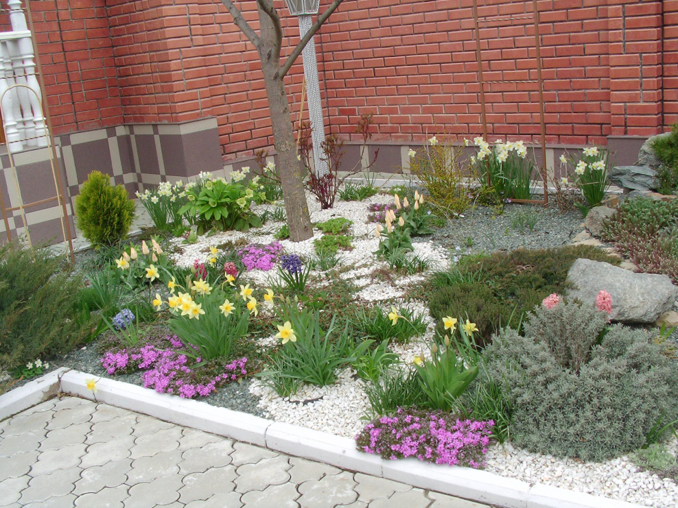 Объемные клумбы