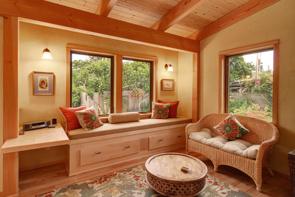 Интерьер дачного домика