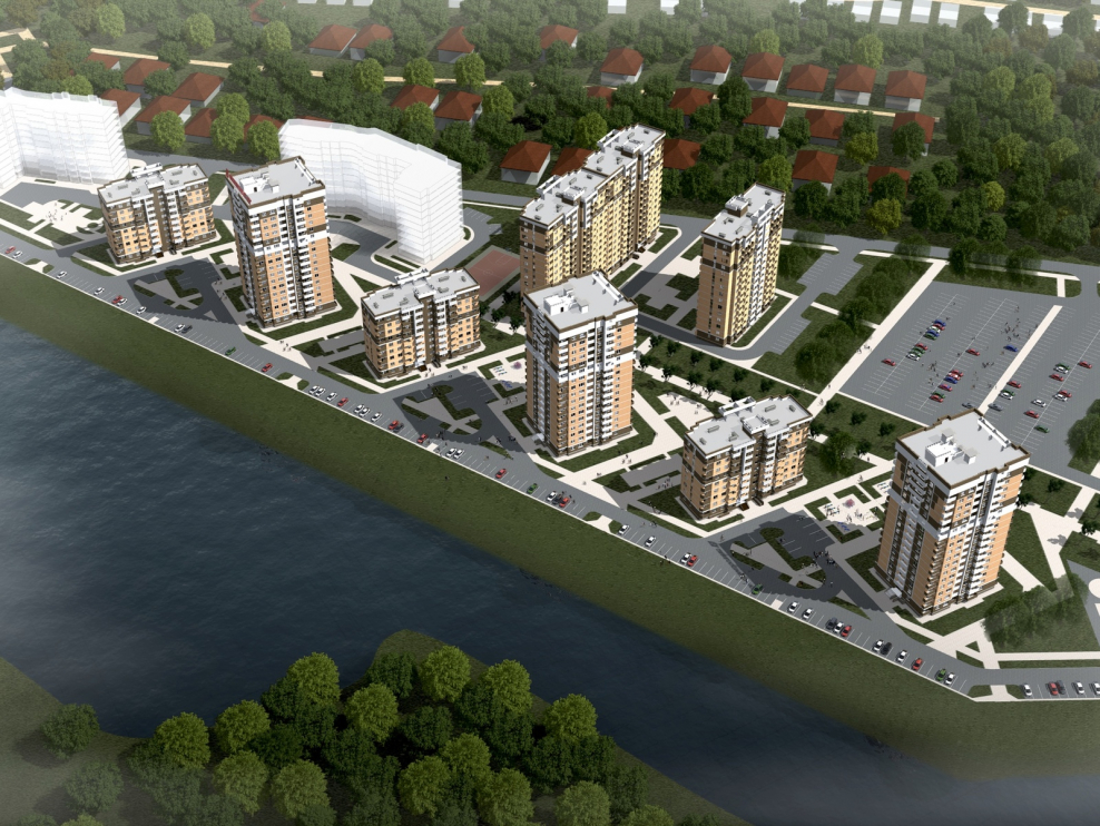 Прибрежный парк Коломна